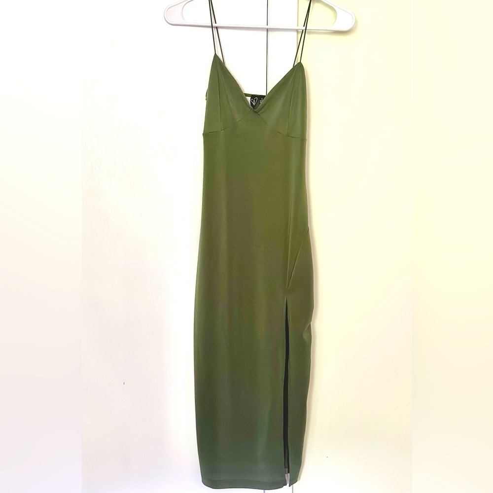 Windsor Olive Green Dress. Size small